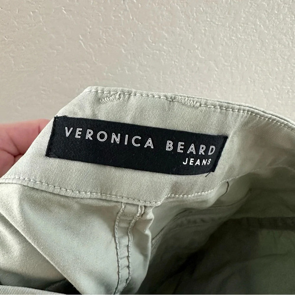 Veronica Beard Arya Cargo straight button fly pants - Picture 11 of 13
